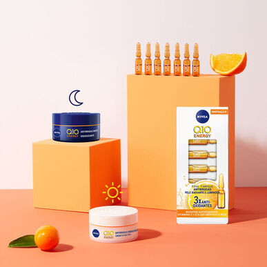 Nivea Q10 Energy -ryppyjä ehkäisevä päivävoide SPF15 50ml