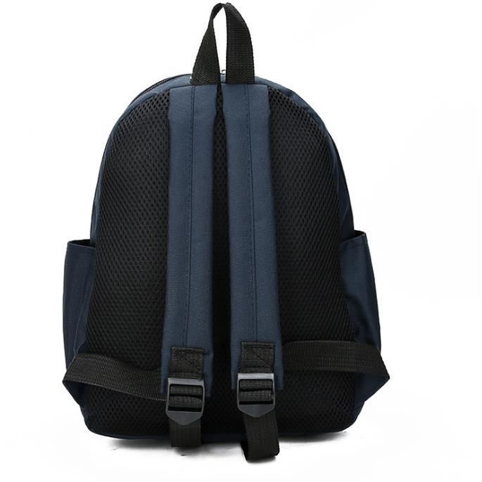 Sac à dos - Mignon - Enfant - Bleu Marine - Toile de haute qualité - 24x11x32 cm