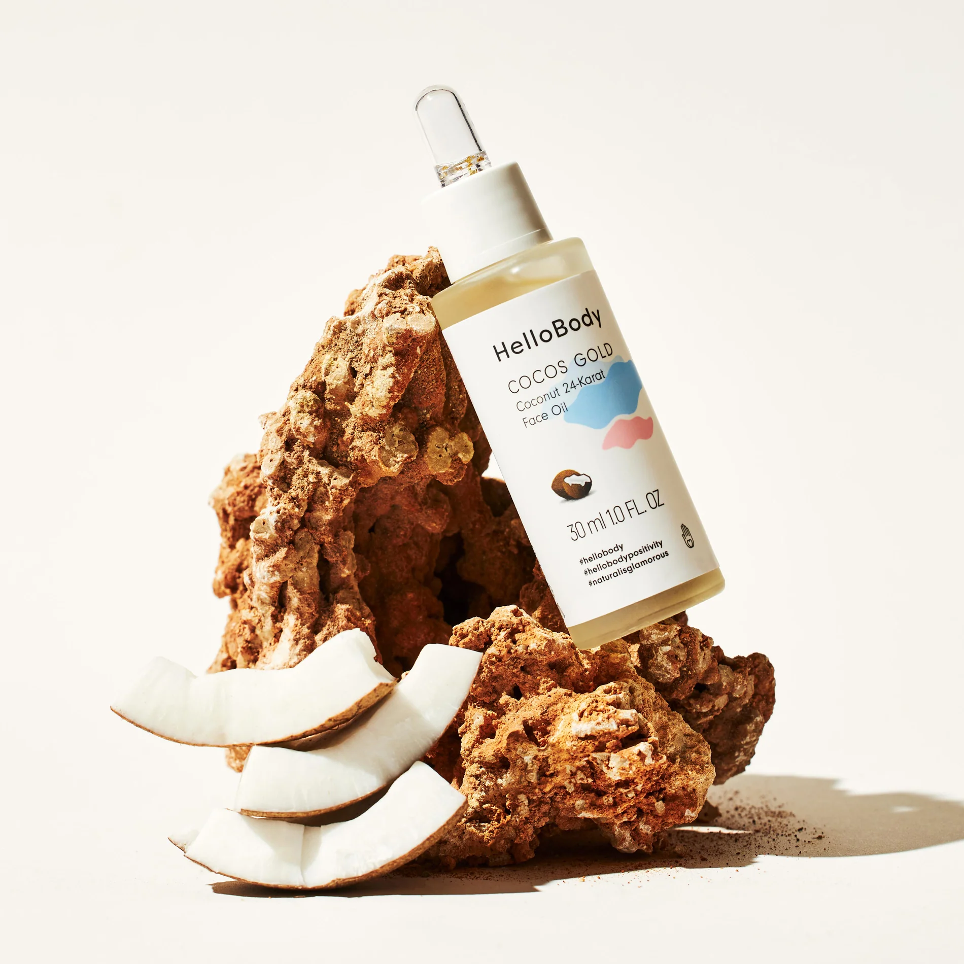 Cocos Cocos Gold - Siero viso effetto globale, Olio viso effetto globale