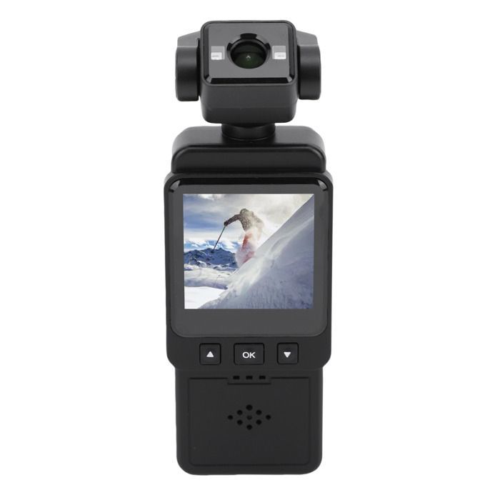 Cámara 1080p, videocámara 1080p, cámara para vlogs, multiestabilización, videocámara fotográfica de 270 y 180 grados.