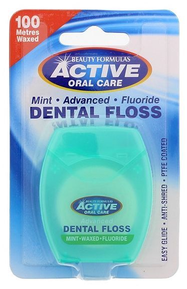 Mätová voskovaná fluoridová zubná niť Zubná niť a hodváb