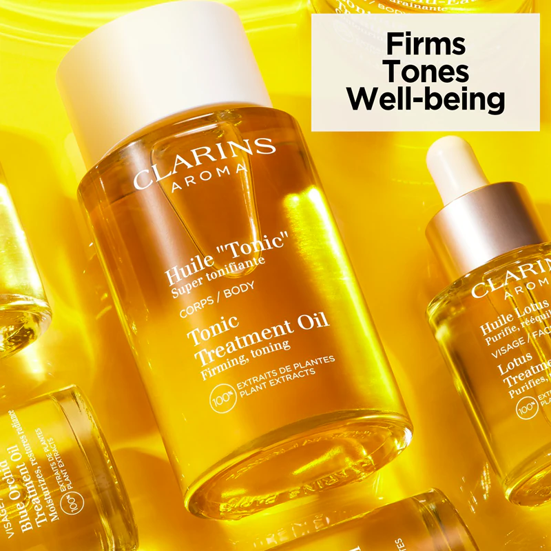 Олія для тіла Clarins Tonic Body Treatment Oil зі зміцнювальним ефектом