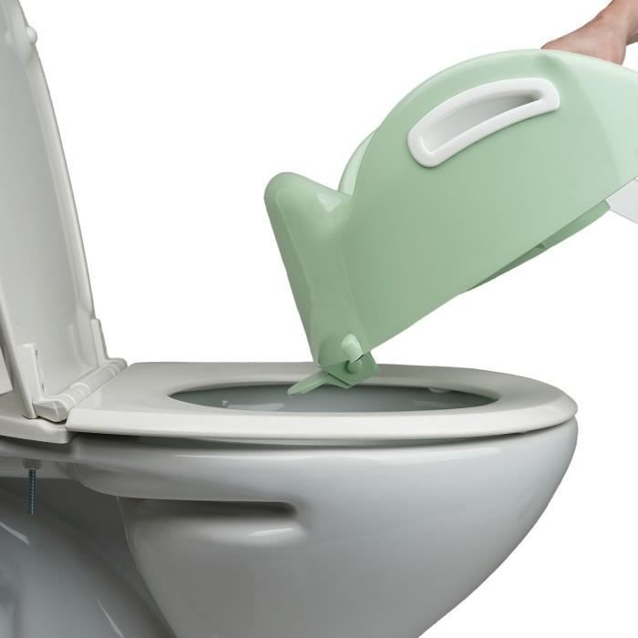 Toilet seat reducer - THERMOBABY - KIDDYLOO - Celadon Green - Adjustable