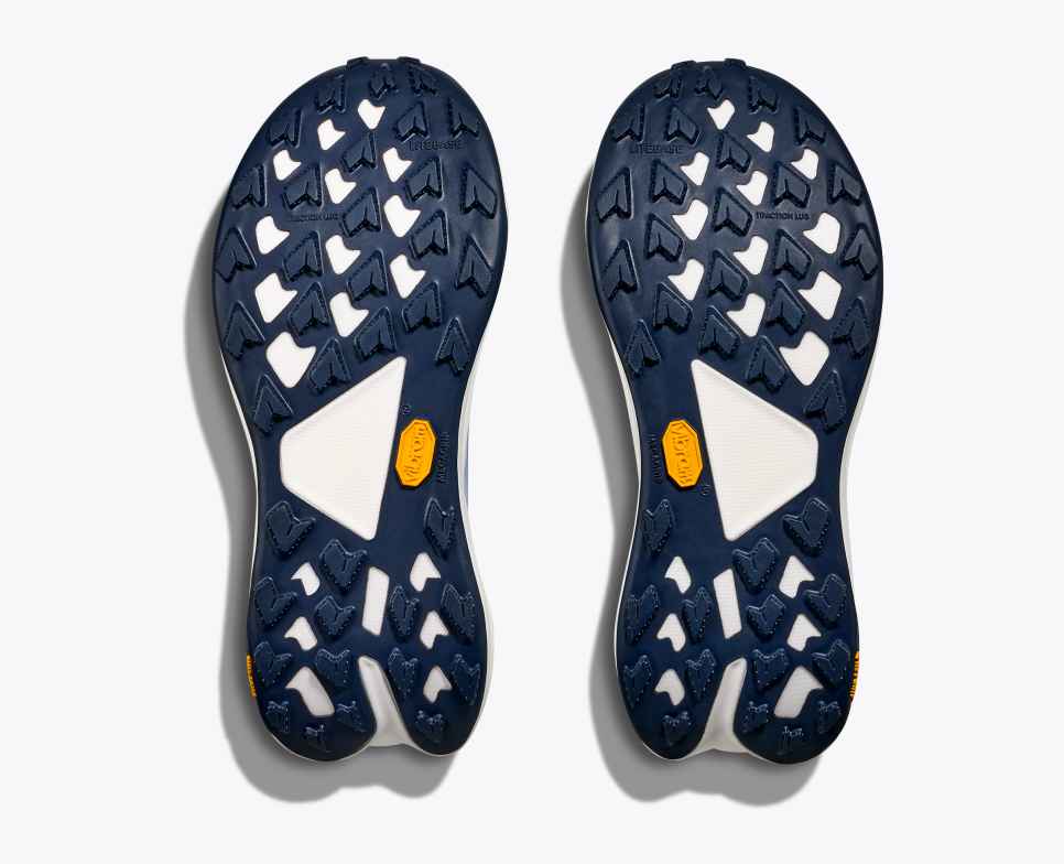 HOKA Tecton X 3 Menthe Fluorite / Bleu Marine Universitaire
