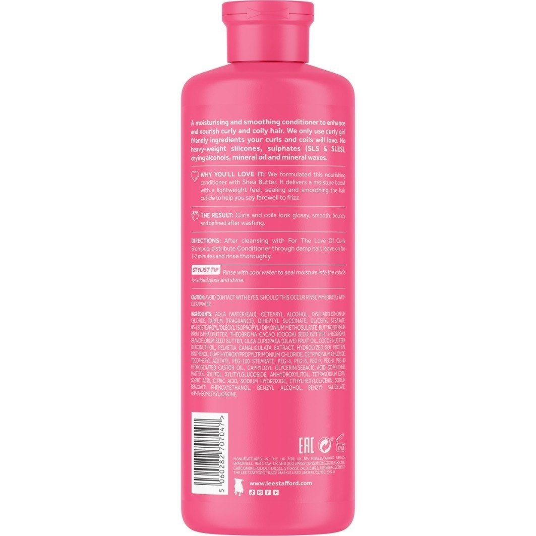 Lee Stafford kondicionieris lokainām matiem - 250 ml