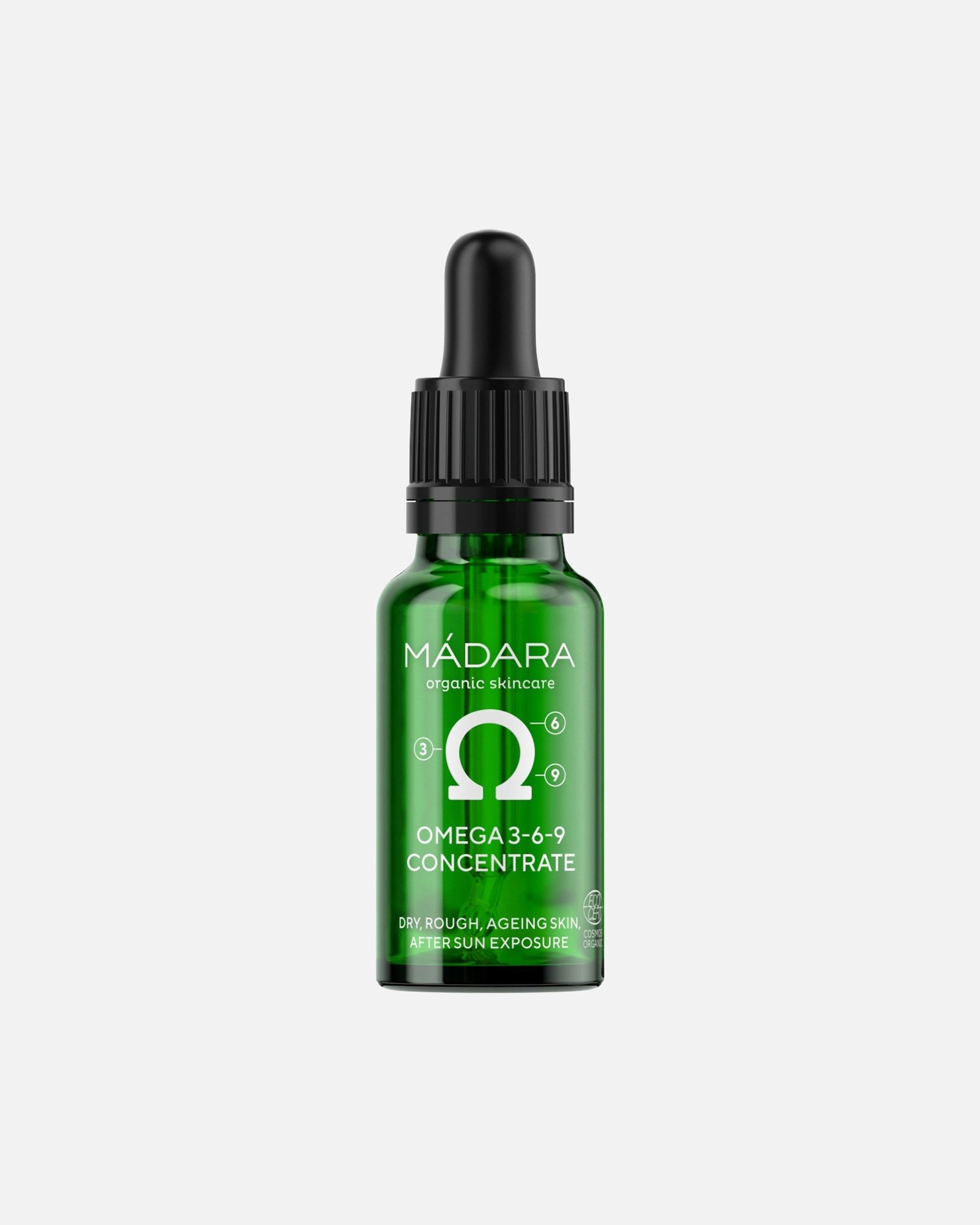 MÁDARA mitrinošais serums ar individuālām aktīvajām sastāvdaļām (Omega 3-6-10) – 17,5 ml