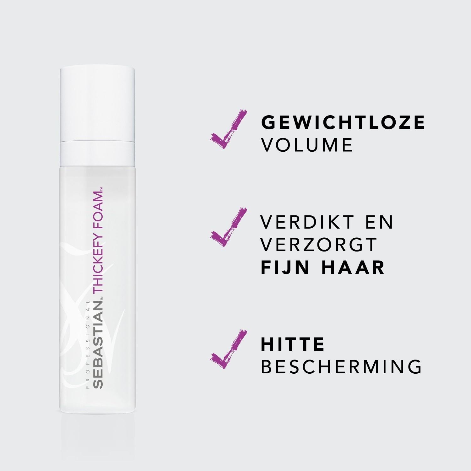 Sebastian Professional hustá pena na vlasy - 190 ml