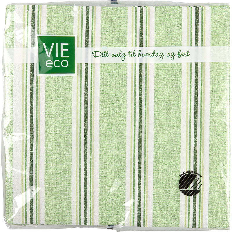 Vie Eco Servietter 20-pakning 33x33 cm