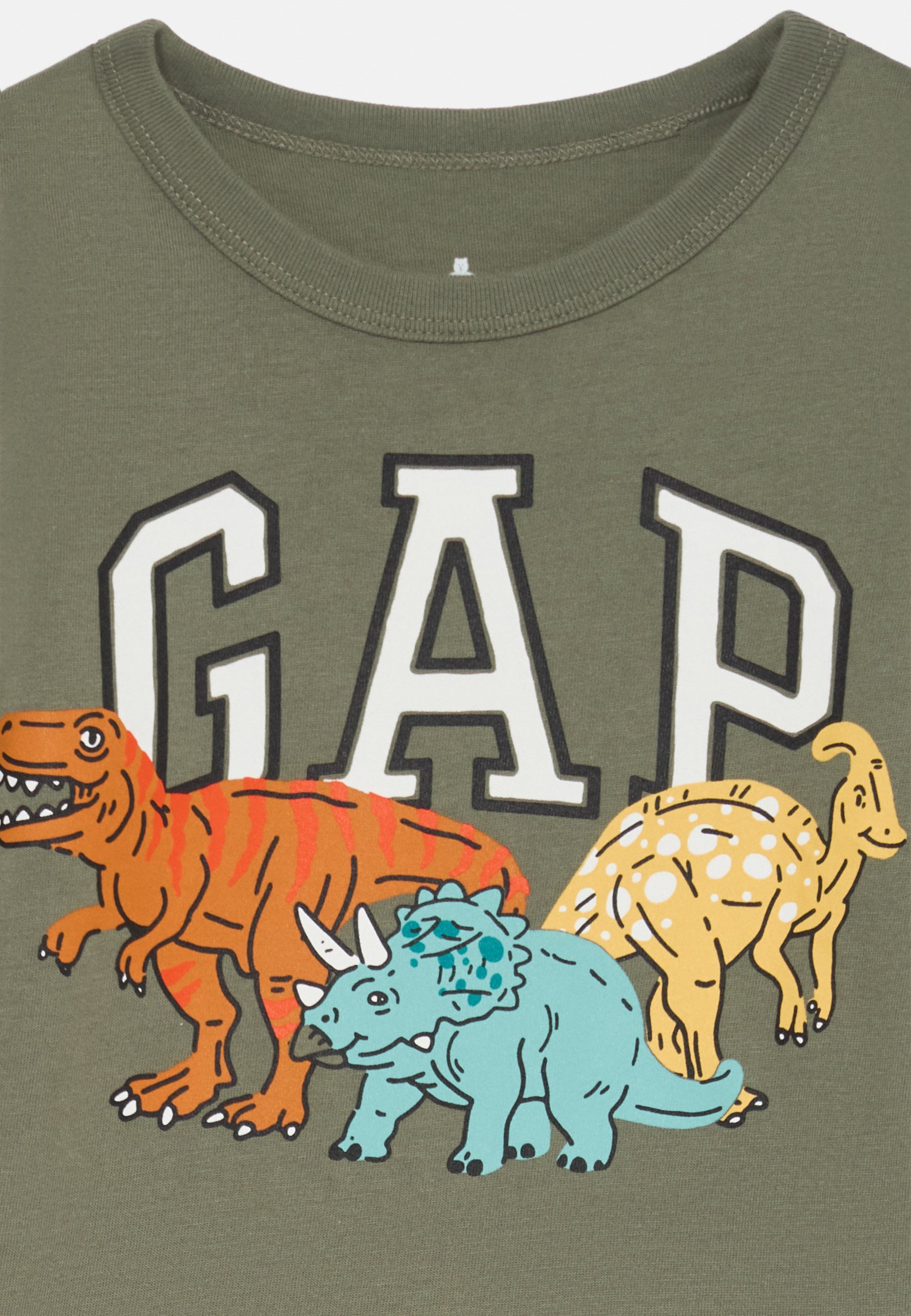 GAP GRAPHIC T-shirt voor peuterjongens - Top met lange mouwen - mesculengroen