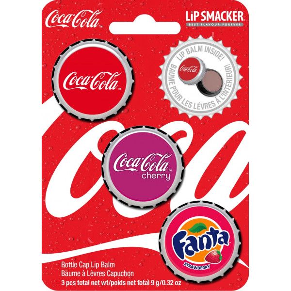 Balzam za ustnice Trio Bottle Coke Balzami za ustnice, vlažilne kreme in nega