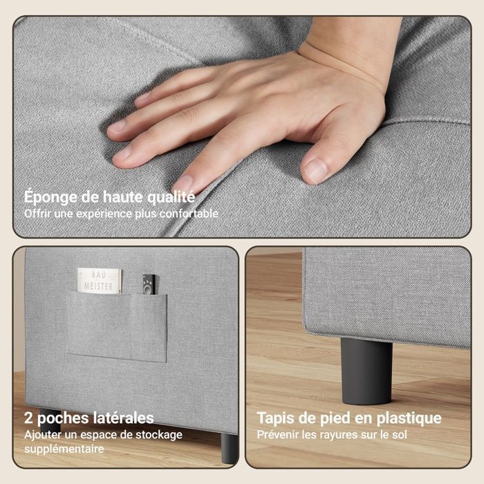 Verwandlungssessel – Bealife – Schlafsessel – 1-Sitzer-Sofa – Chaiselongue – Kissen – Verstellbar – Stauraum – Rollen – Klappbar