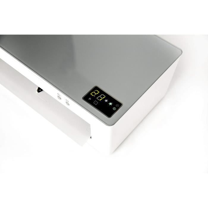Radiatore a parete Argo Chic Silver - Elettrico - Programmabile - Timer settimanale