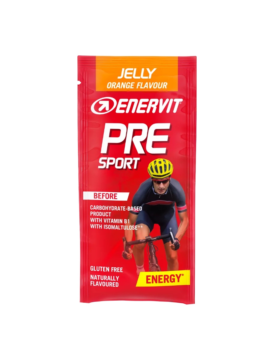 ENERVIT Enervit Presport Gelatina Laranja 1 unidade Suplemento alimentar com carboidratos