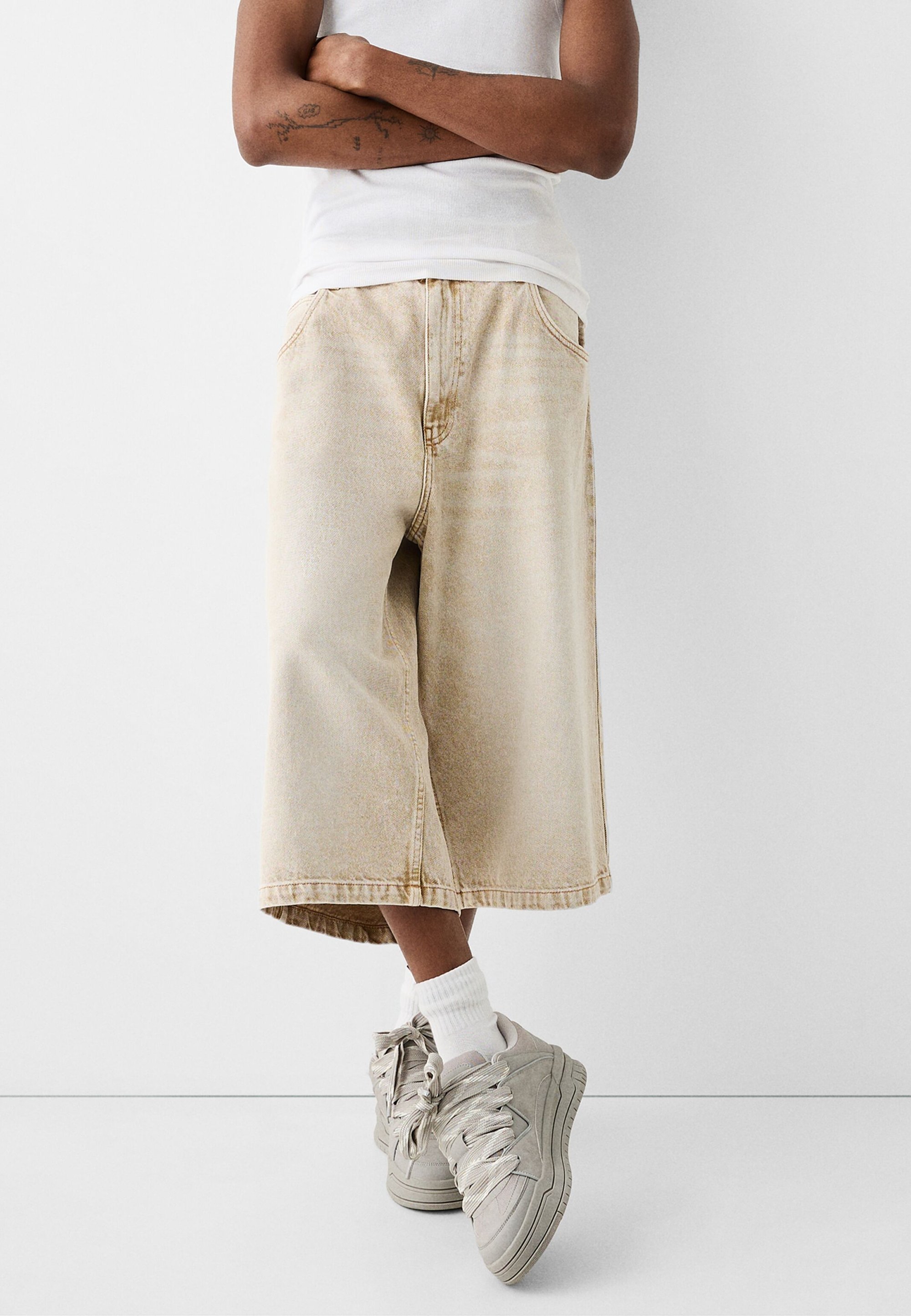 Scarpe da skate Bershka - grigie