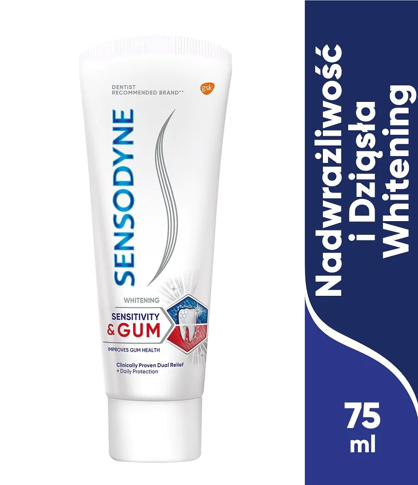 Sensodyne Pasta do zębów Nadwrażliwość i Dziąsła