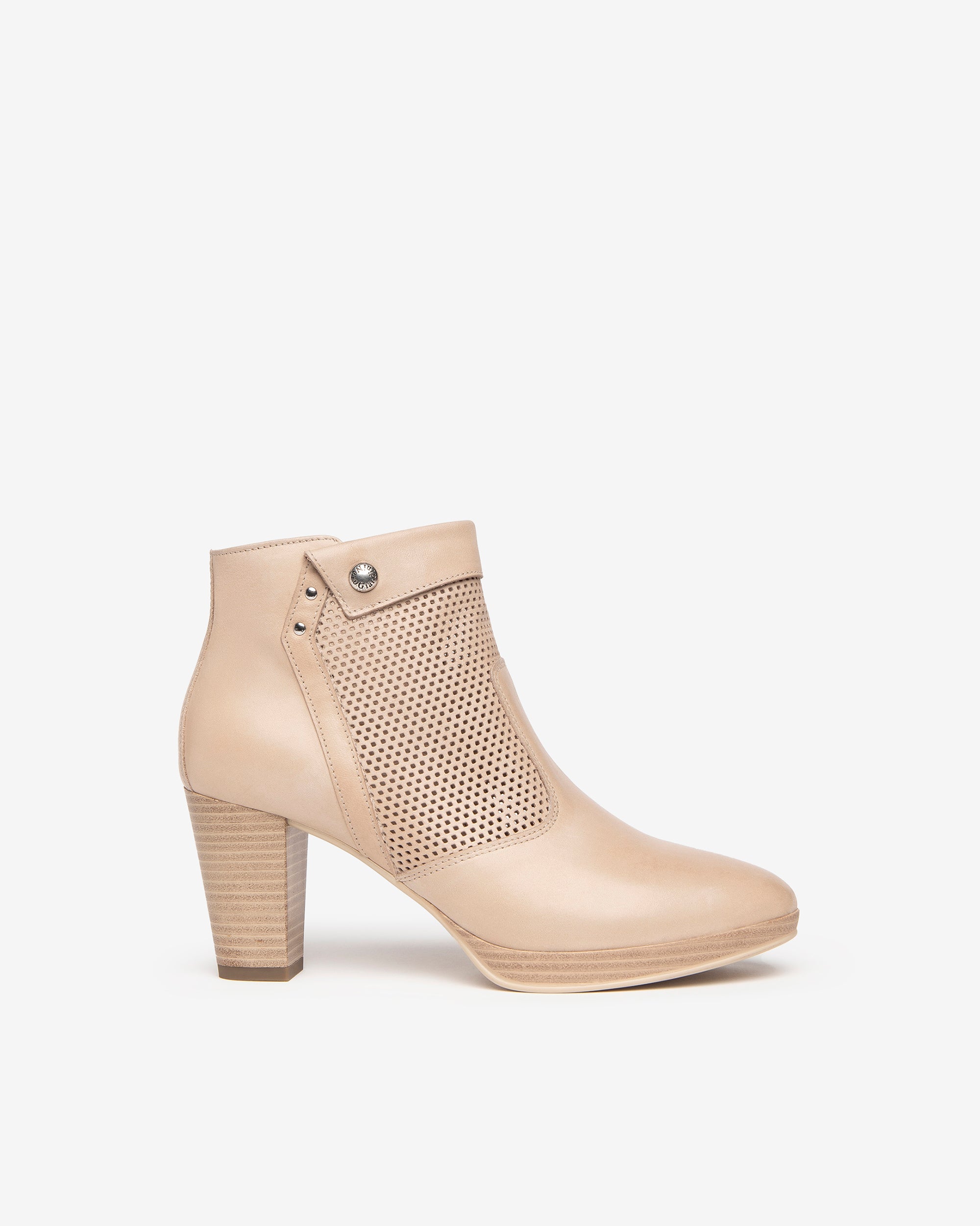  Damen-Ankle-Boots aus Leder