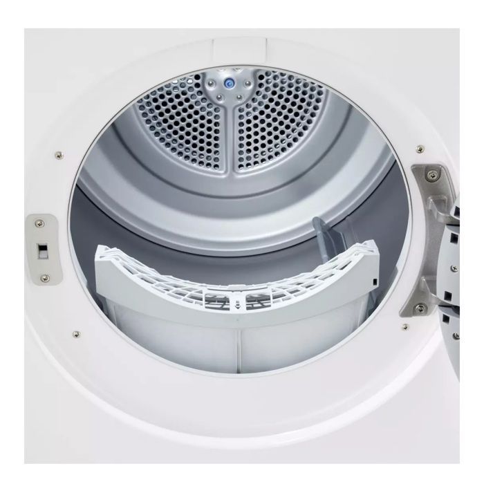 Secadora LG con bomba de calor de 60 cm y 9 kg, color blanco - RH9B15WH