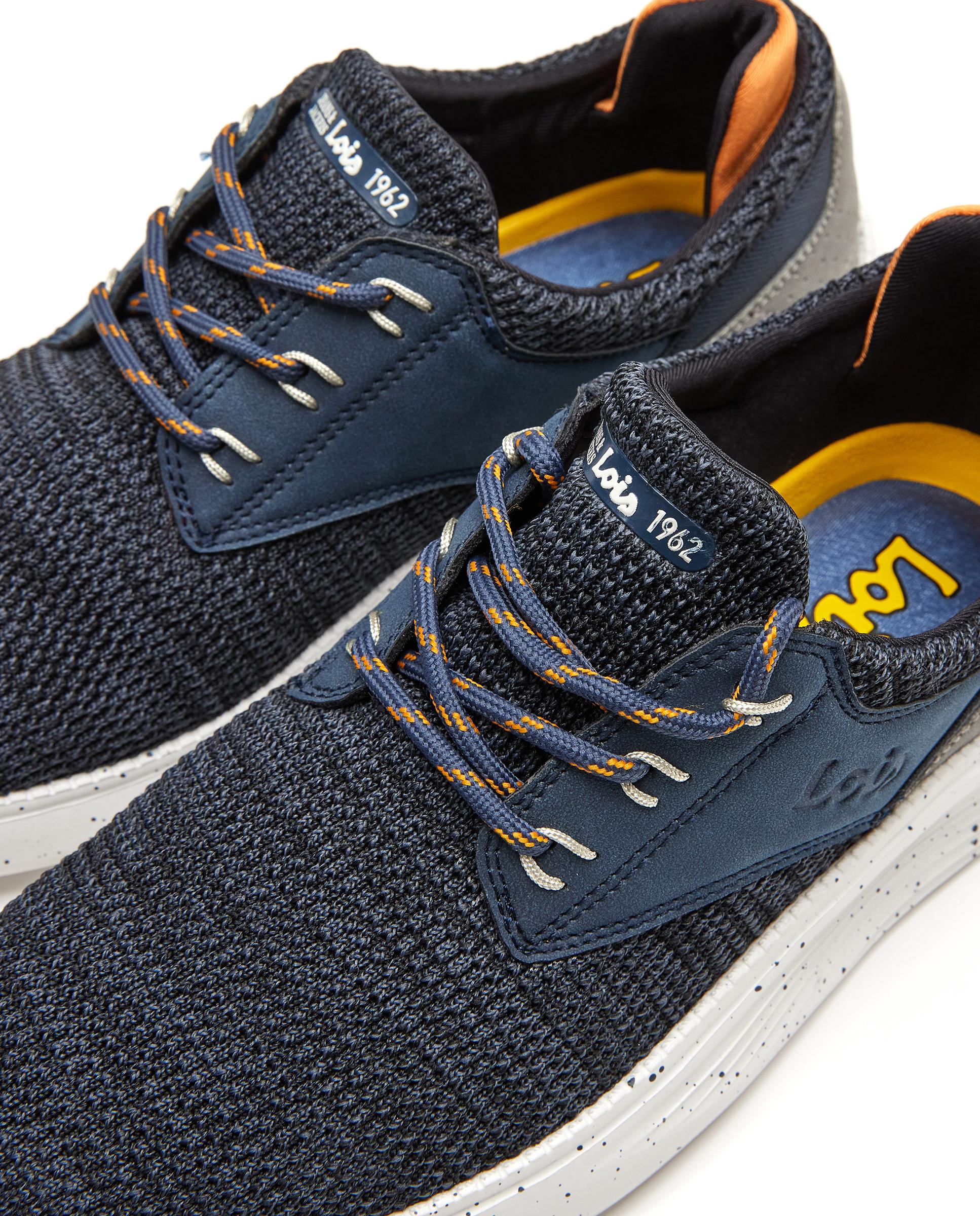 Lois 64264 Sneakers mit elastischen Schnürsenkeln