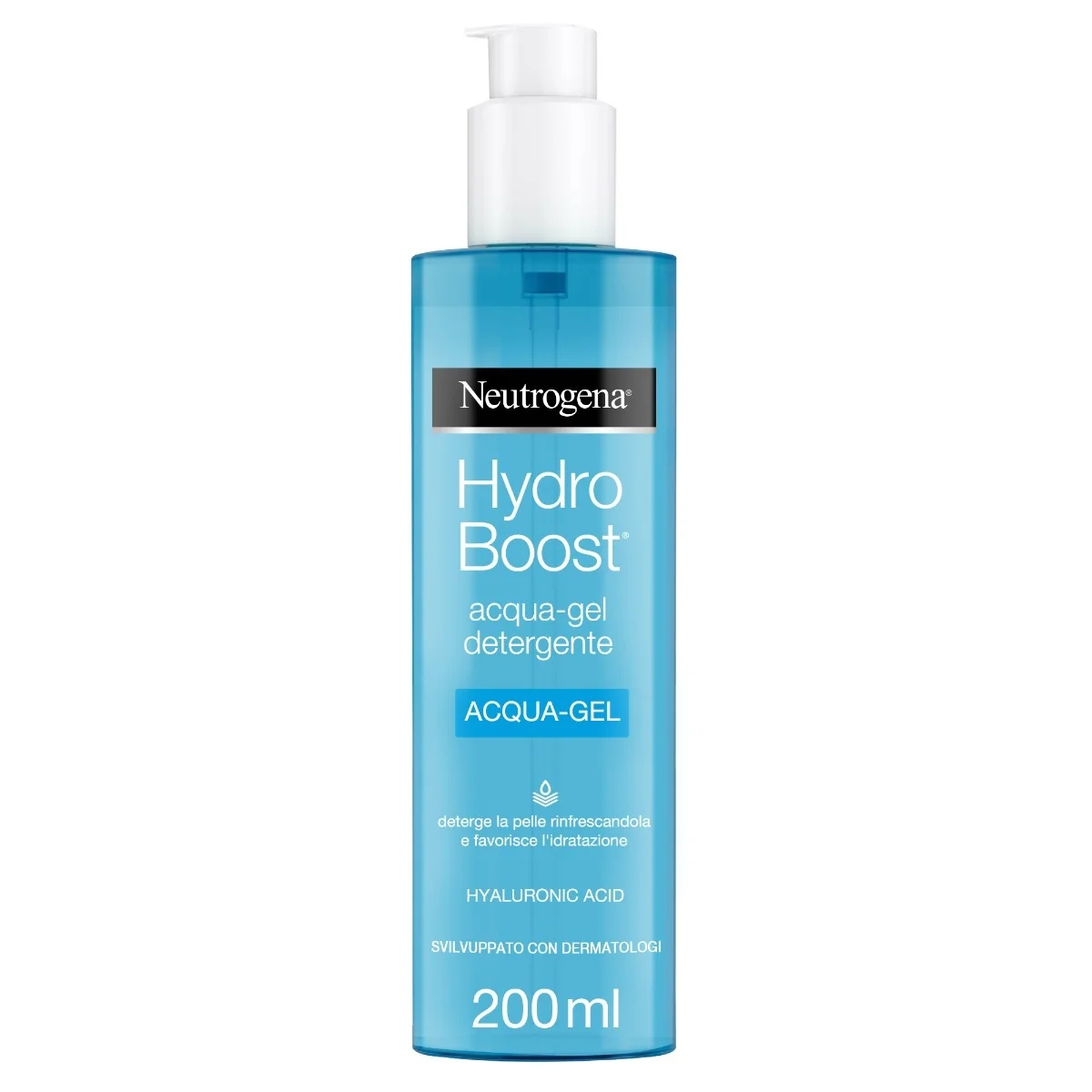 NEUTROGENA Neutrogena Hydro Boost gel limpiador facial con ácido hialurónico 200 ml