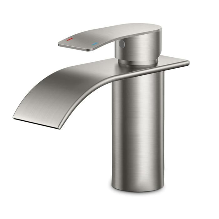 Rubinetto per lavabo da bagno - Miscelatore a cascata per lavabo - Miscelatore per lavabo - Rubinetto per lavabo da bagno - Rubinetto per lavabo