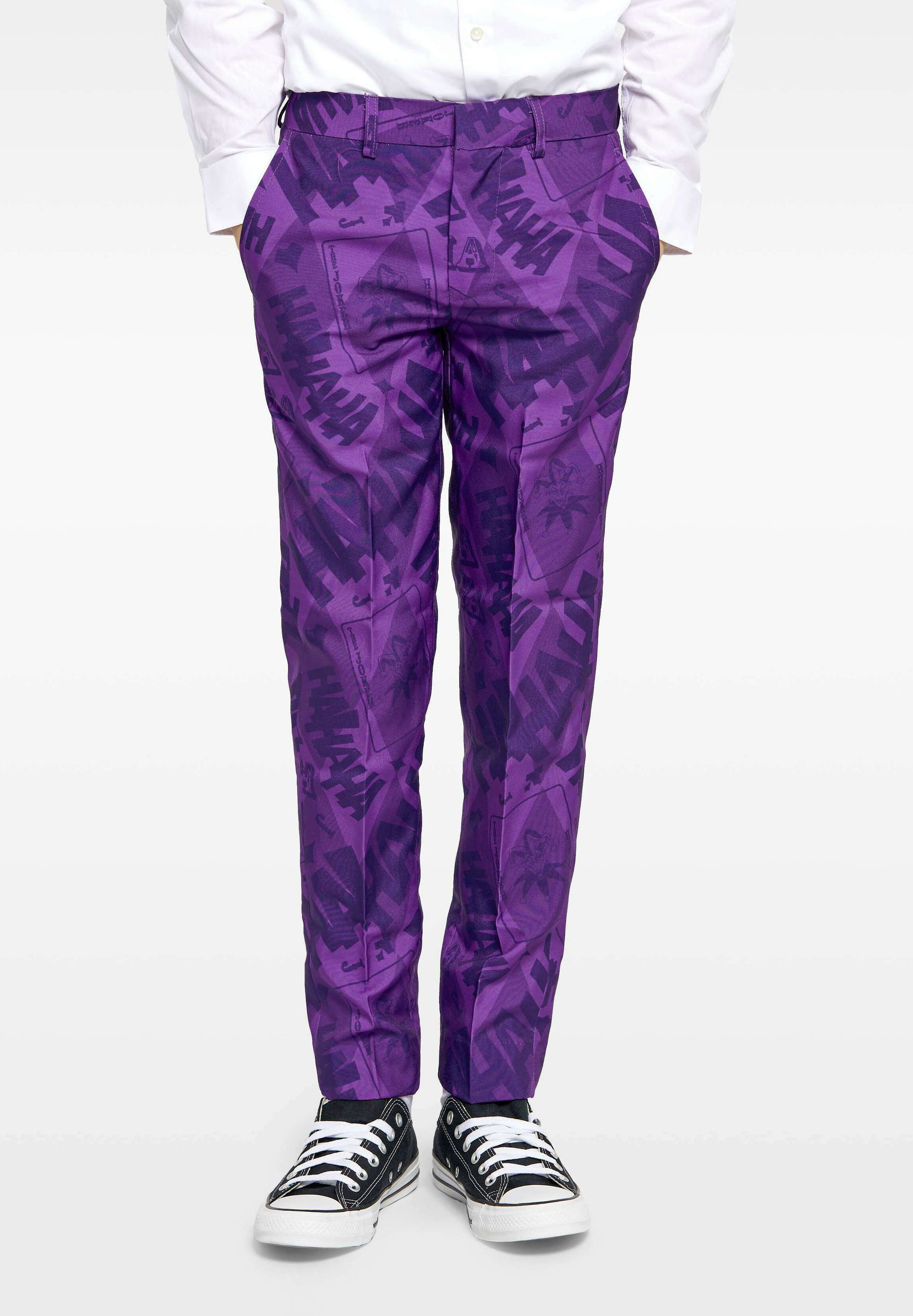 Conjunto OppoSuits Coringa - Fantasia - roxo