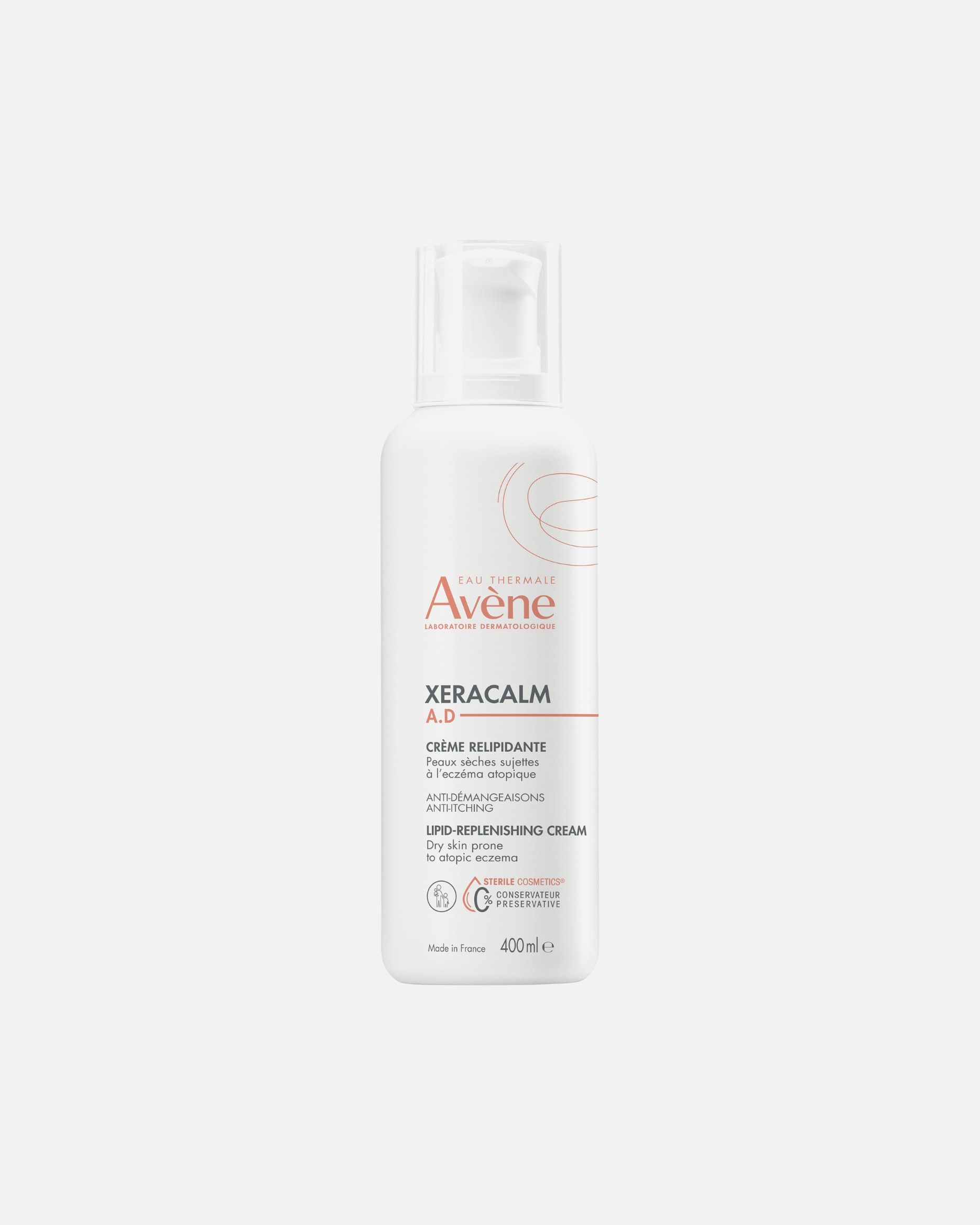 Avène XeraCalm AD lipidus papildantis kremas Gesichtscreme - 200 ml