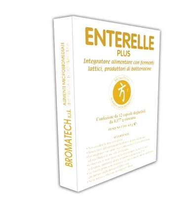 ENTERELLE Enterelle Plus Voedingssupplement met melkzuurfermenten 12 capsules