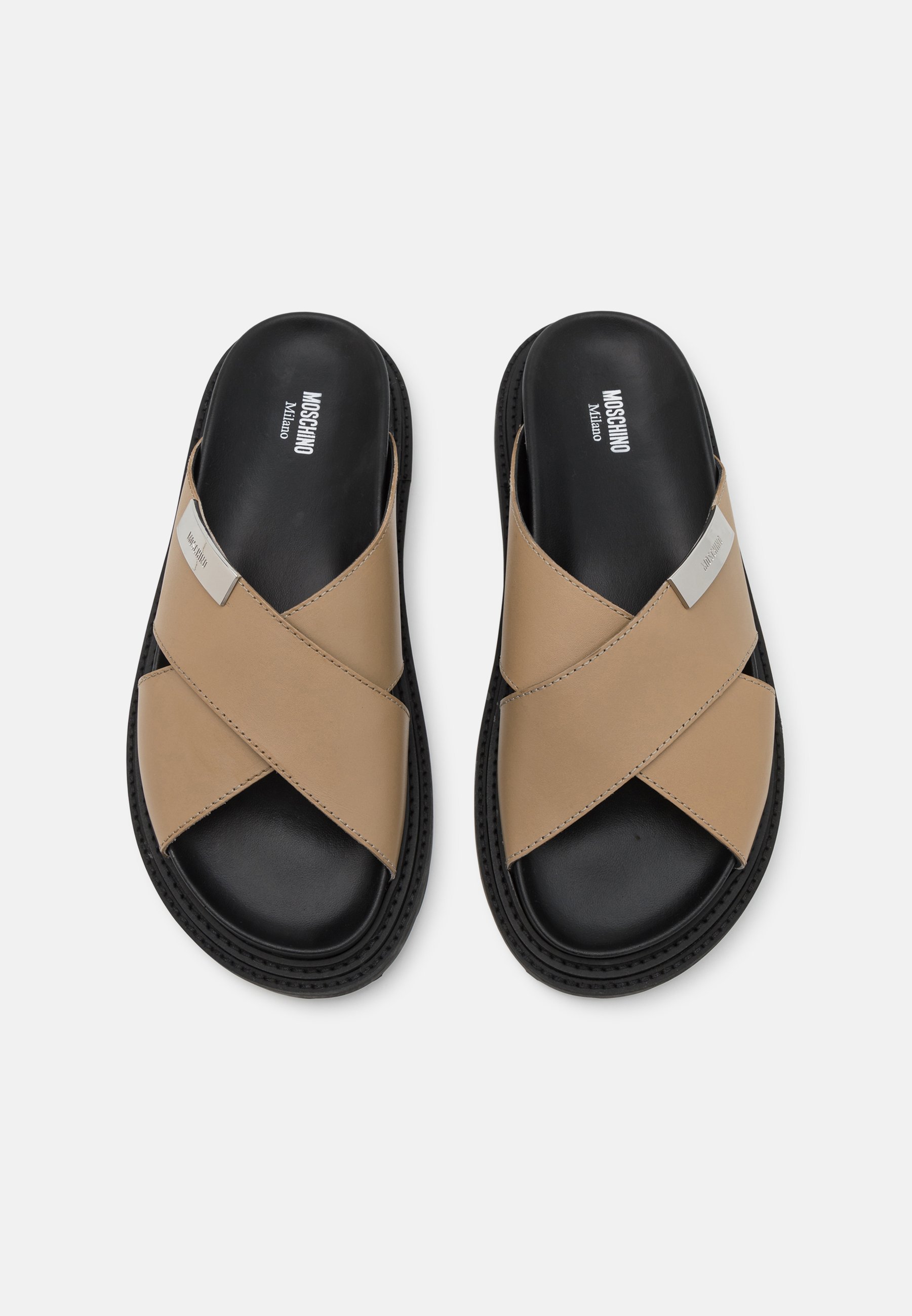 MOSCHINO Muiltjes - beige