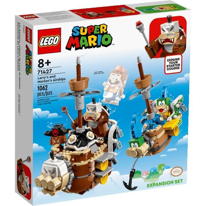 LEGO super mario 71427 Ensemble d'extension Forteresses volantes de Larry et Morton Cadeaux Jouets Objets de collection 8+
