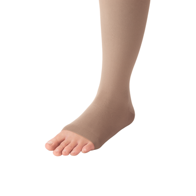 Juzo Soft 2001AD Kratke bež kompresijske čarape Veličina XL Veličina XL