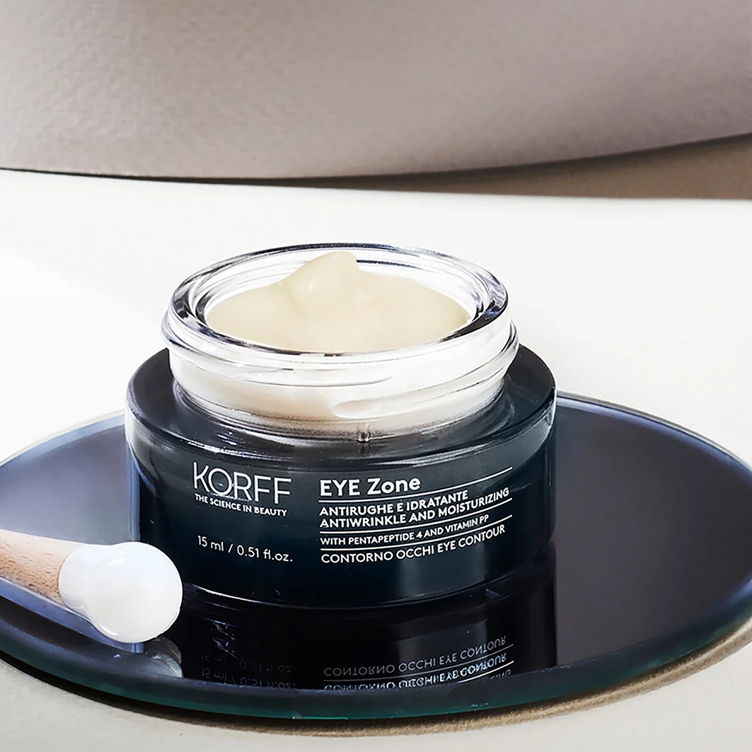 KORFF Eyezone Anti-Falten-Augencreme 15 ml – Feuchtigkeitsspendend und regenerierend
