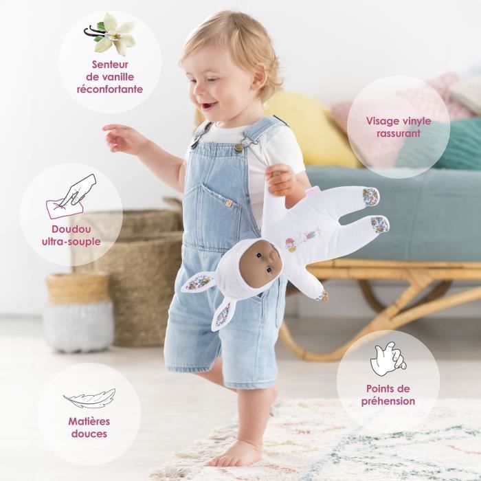 Poupon  - COROLLE - Pti'Cœur Lapin Blanc - 30 cm - Dès 9 mois