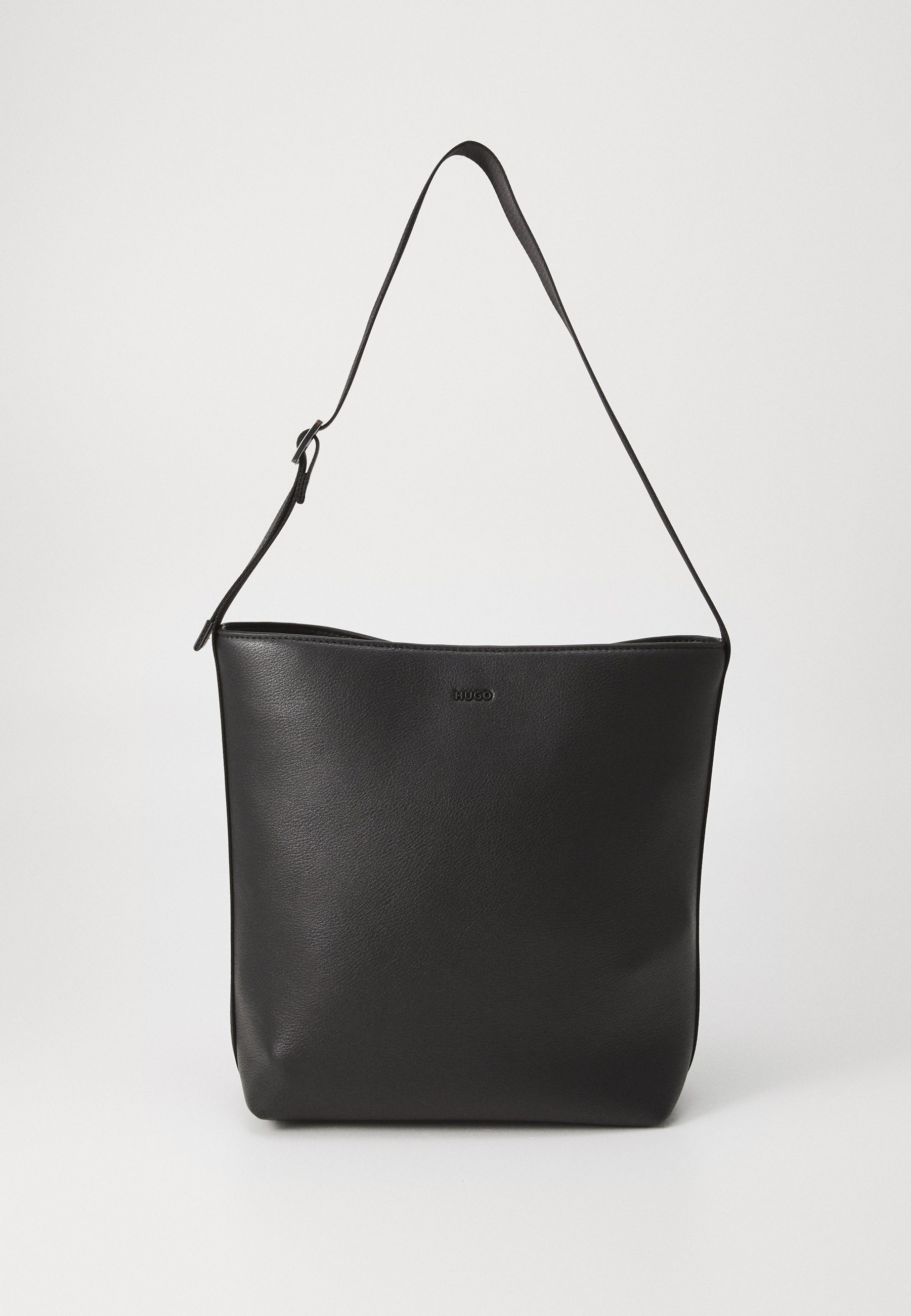 HUGO BEL BUCKET - Torbica - črna