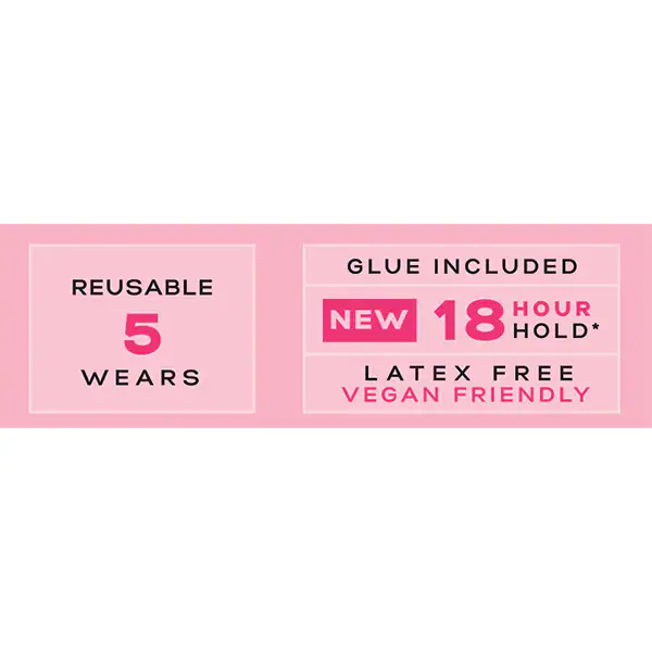 Eylure 3/4 dĺžka zvýrazňujúce umelé mihalnice č. 012
