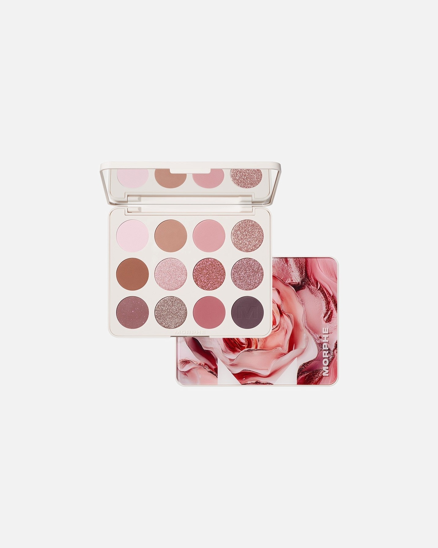 Morphe paleta sjenila za oči Rose Frequency (12 nijansi) - 15 g