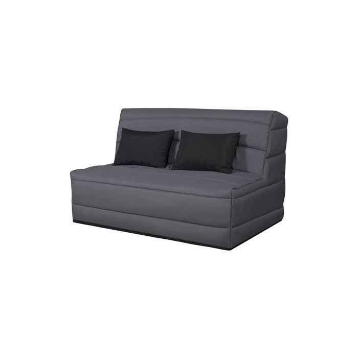 Divano letto trasformabile CECILIA BZ - RELAXIMA - superficie letto 140 x 190 cm, grigio perla