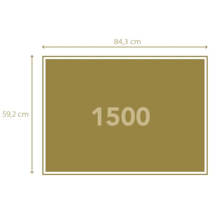 CLEMENTONI - Compact 1500 pièces - Harry Potter