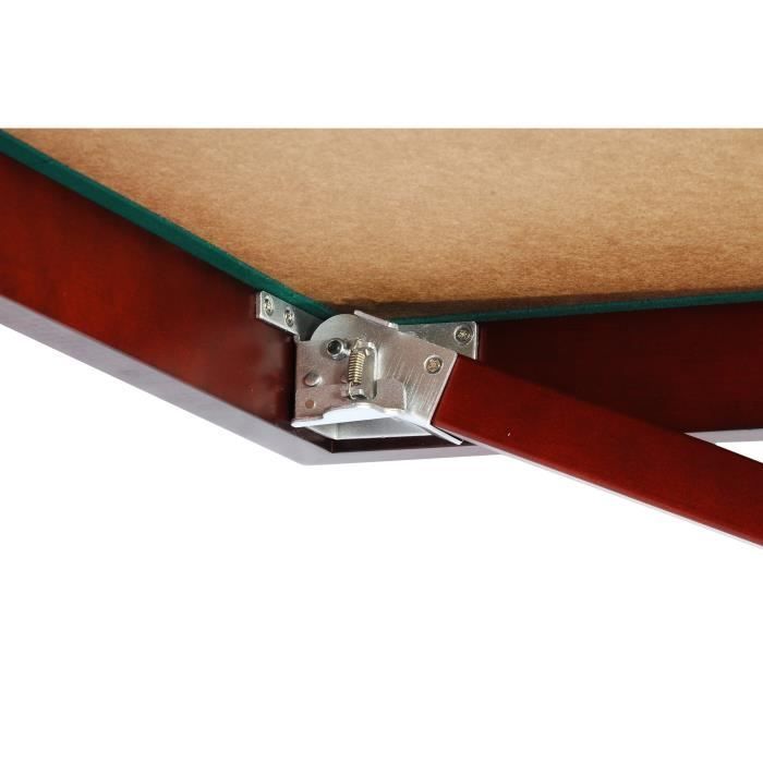 Table de jeux de cartes pliante Engelhart - 4 joueurs - Intérieur