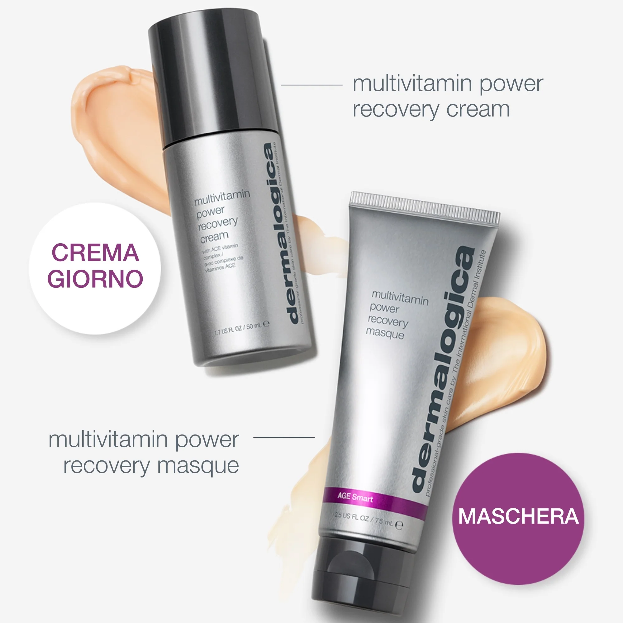 Multivitamin Stressed Skin Recovery System kit - Cofanetto Antirughe