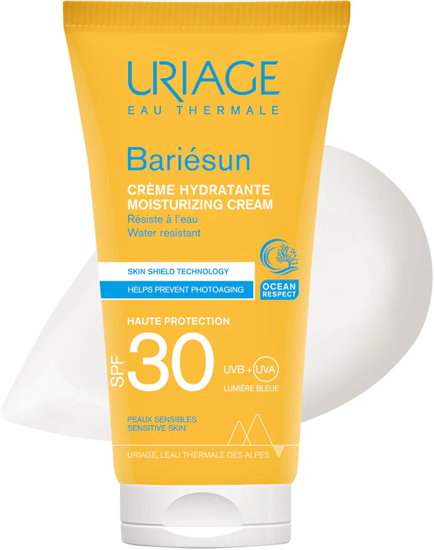 Creme protetor Uriage Bariésun FPS 30 para rosto e corpo.