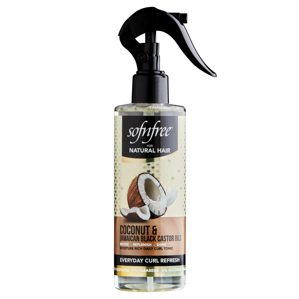 SNF Naturals Coco y JBCO Refrescante Diario para Rizos 240 ml