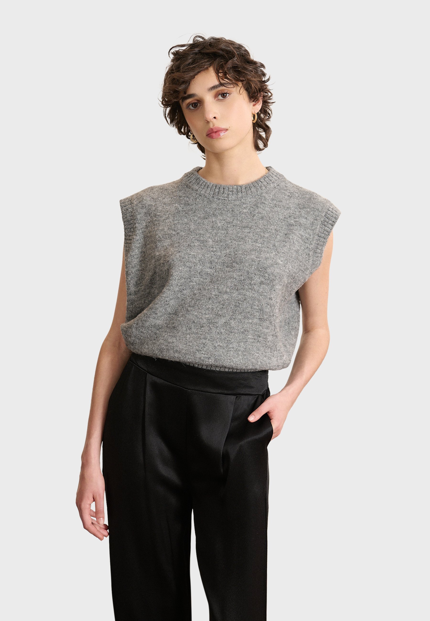 Garance Paris BIJOU - Trui - grijs gemêleerd