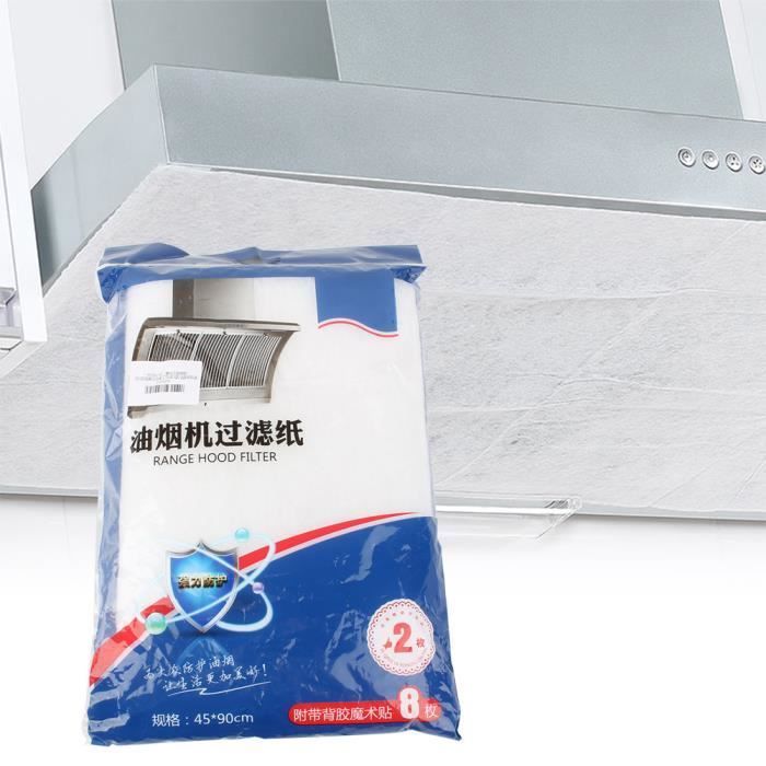 SALUTUYA 2-pack vetfilters voor afzuigkappen - oliebestendig - praktisch en hygiënisch