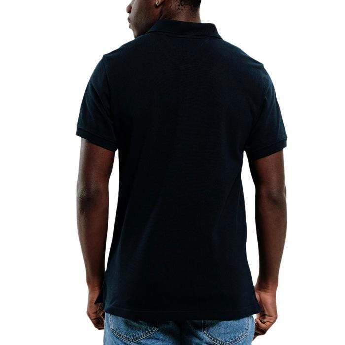 Tommy Hilfiger Herren-Polohemd, schwarz, DM0DM18927