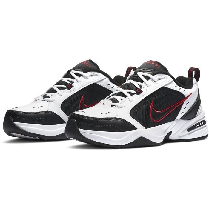 Nike Air Monarch IV - Zapatillas para hombre, blanco/negro 415445-101