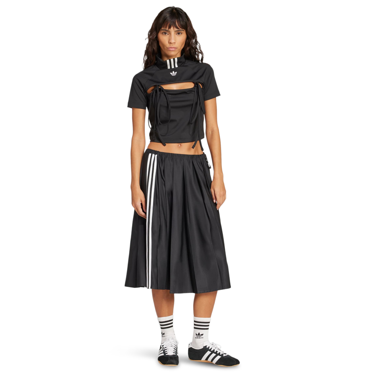 adidas Ribbon Plisseret Maxi Nederdel