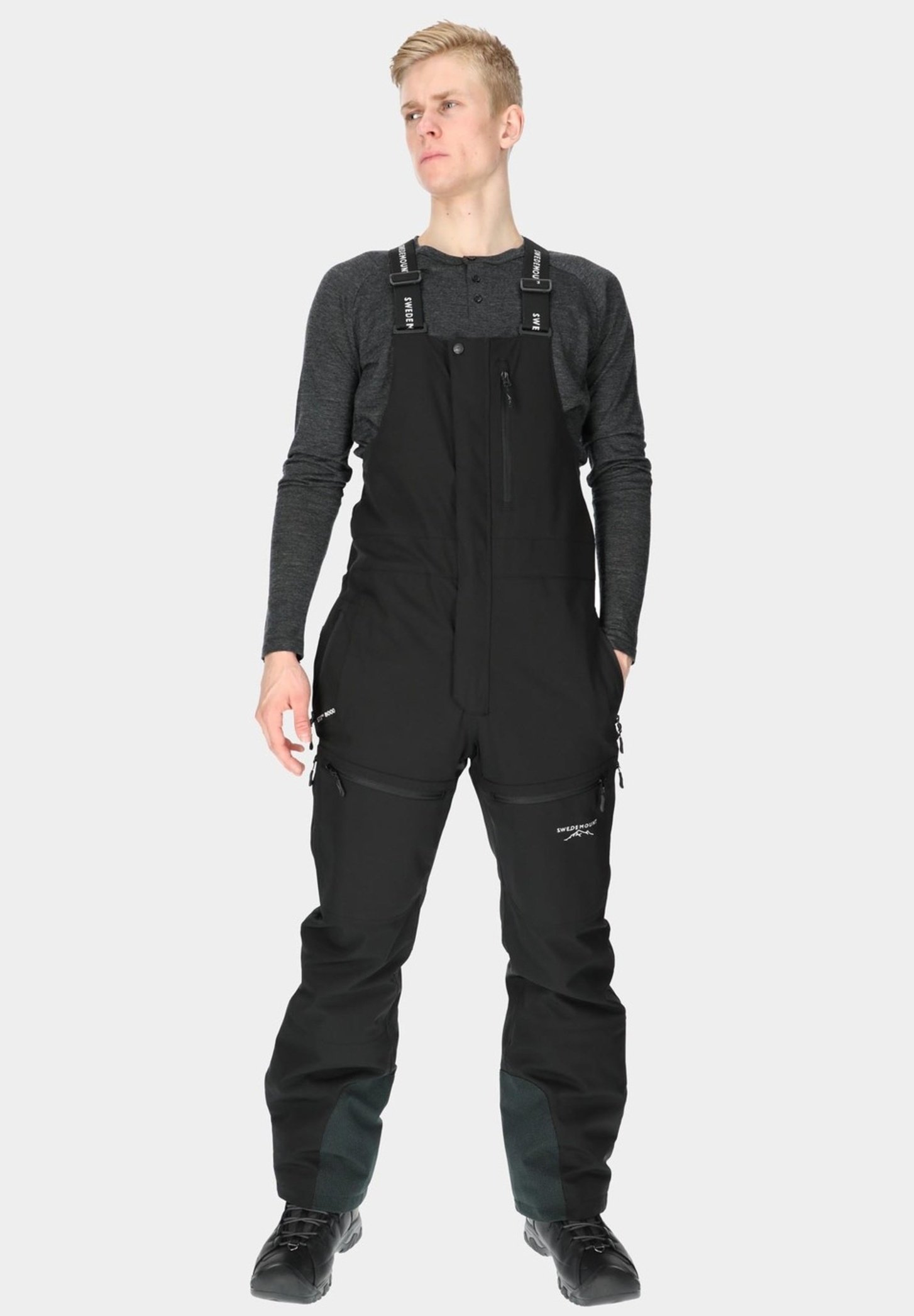 Swedemount ST. ANTON - Snowboardbroek - zwart