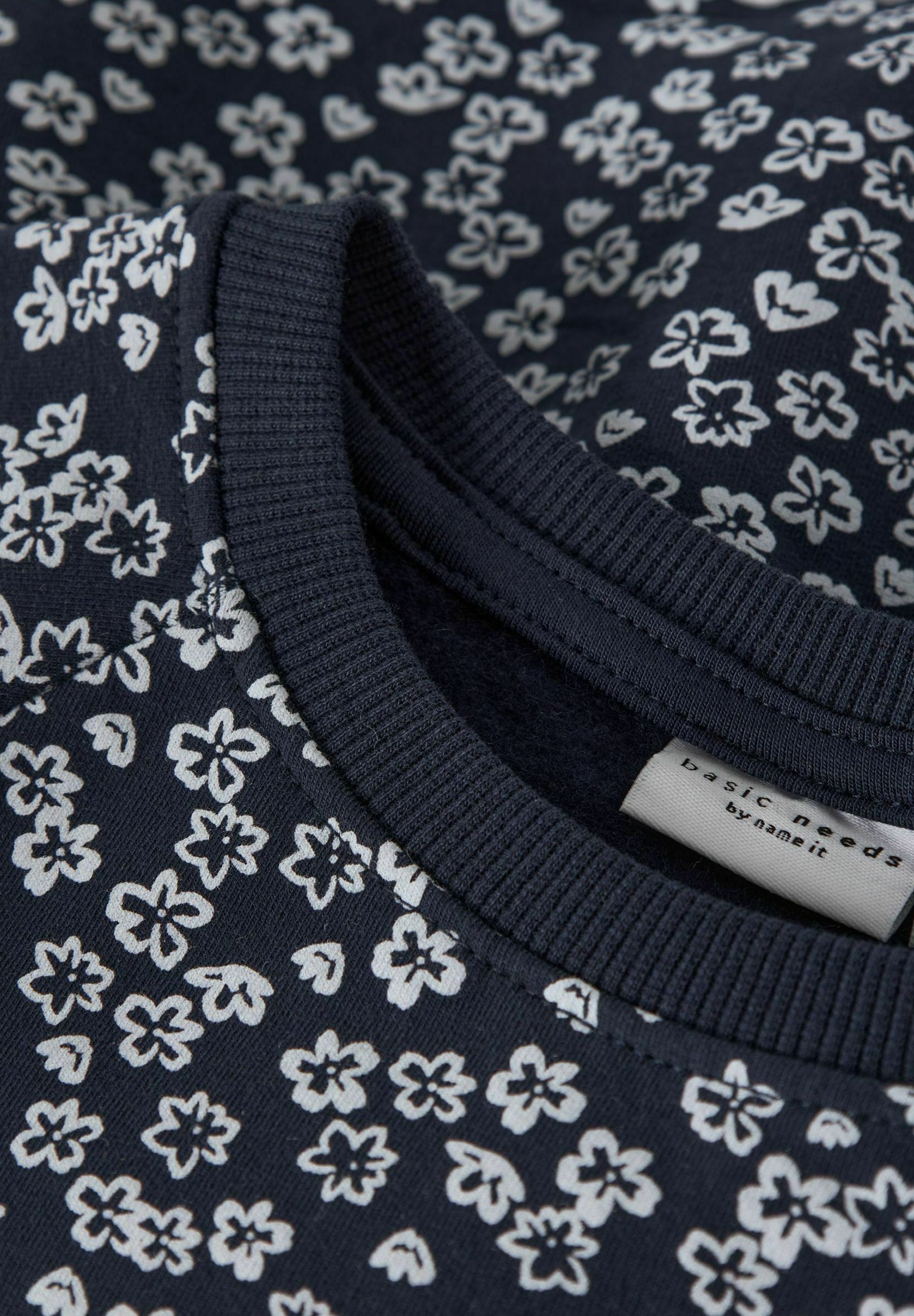 FVOLTA LS SWE BRU - Denní šaty - navy blazer