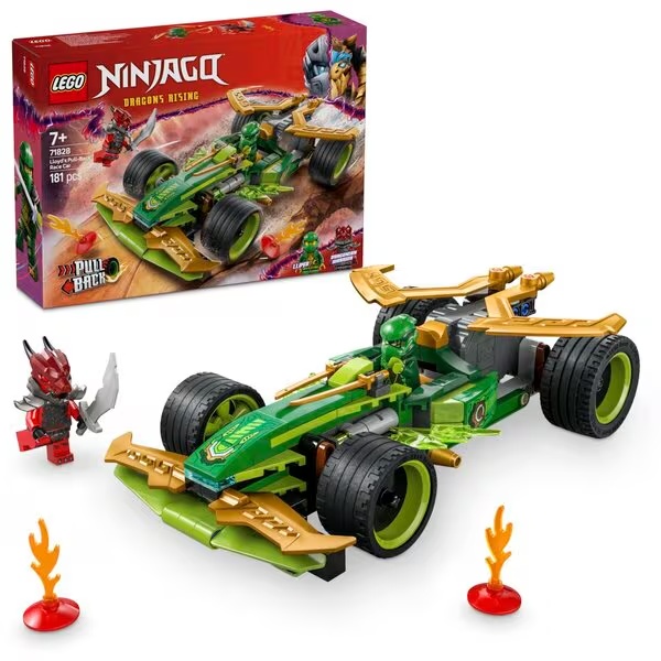 LEGO Ninjago 71828 Лојдов тркачки аутомобил на повлачење<br>