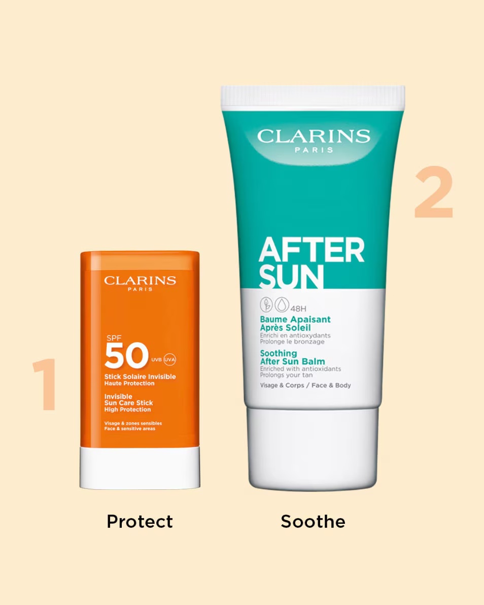 CLARINS Sun Care Face Invisible Sun Care Stick Υψηλής Προστασίας SPF 50
